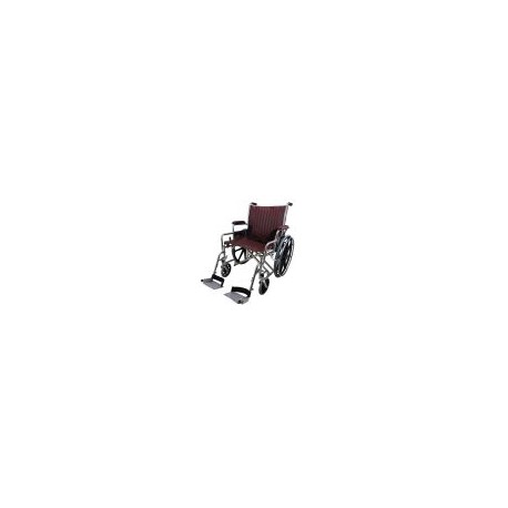 Silla de ruedas MRI, 22" de ancho, no magnética, descansapies desmontable MRIequip Cat. MRI-WC-1002 Marca MRIequip