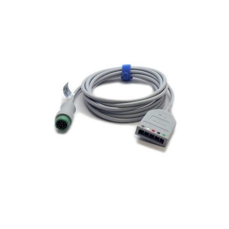 Cable troncal para ECG de 12 pin 3/5 leads Cat. MIN-0010-30-42719 Marca Mindray